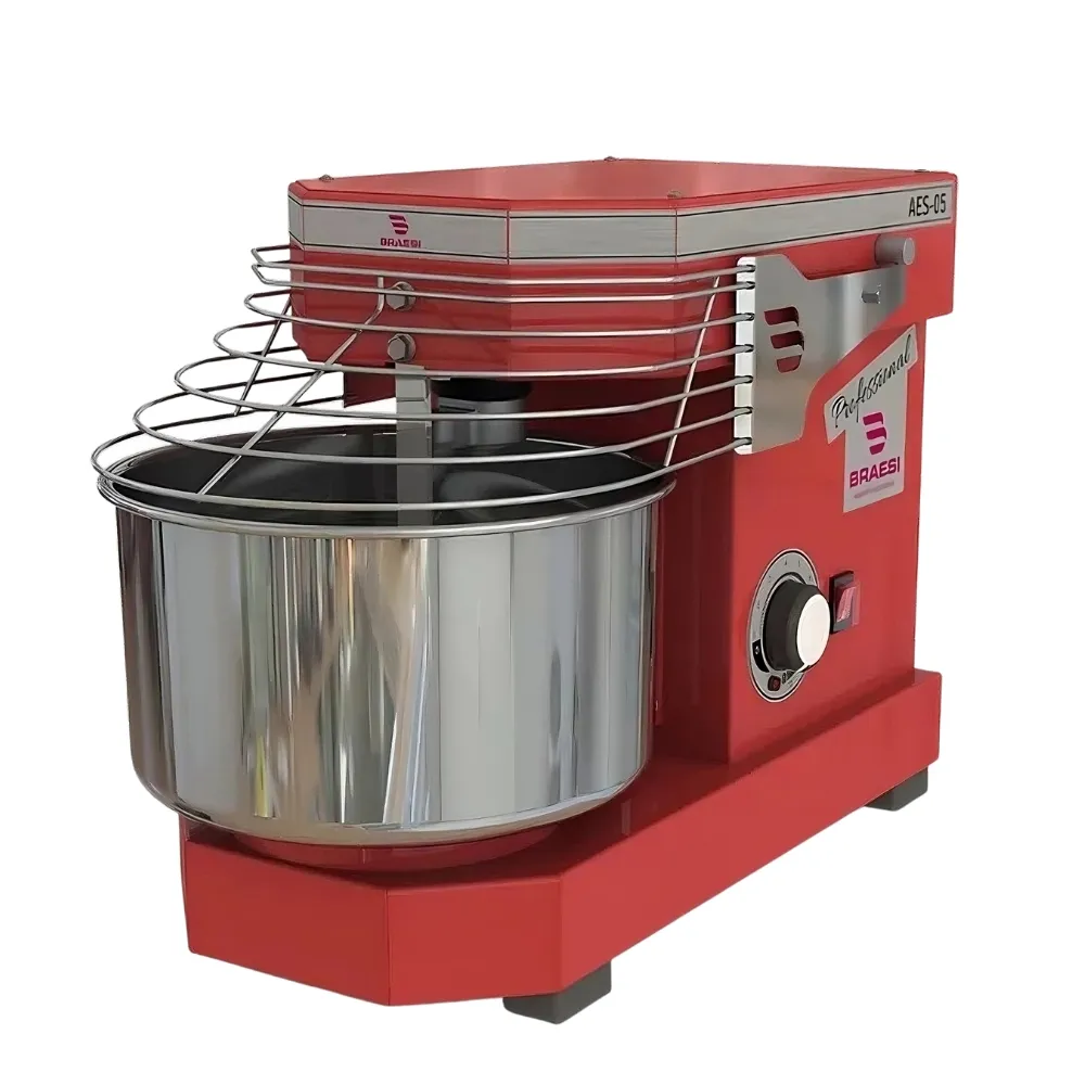 AMASSADEIRA ESPIRAL AES-05 1000W VERMELHA BIVOLT – BRAESI