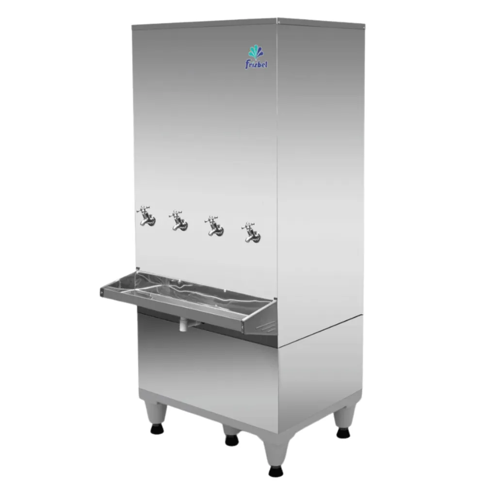 BEBEDOURO INOX COLUNA 200LTS 4 TORNEIRAS C/ FILTRO RA20 127V – FRISBEL
